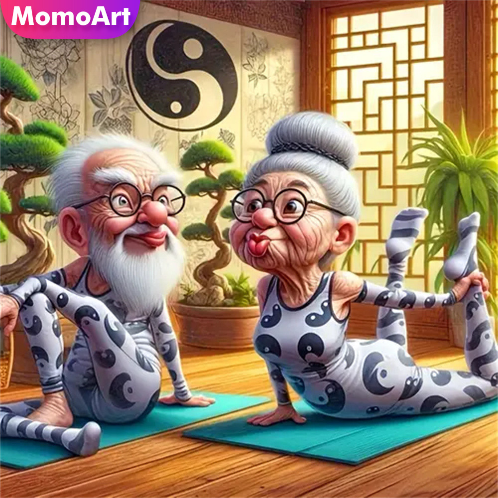 Momoart personnes âgées diaman - Photo Mosaic Print avis et prix