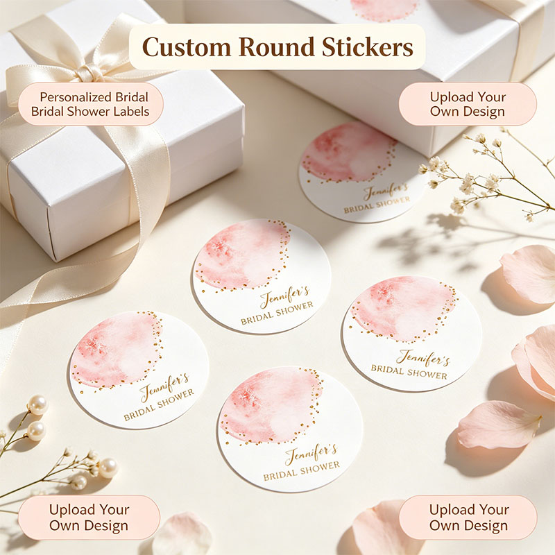 Autocollants ronds personnalis - Personalized Name Box avis et prix